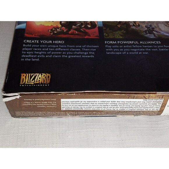 *SEALED* WORLD OF WARCRAFT BATTLECHEST PC/MAC COLLECTION BOX WINDOWS BLIZZARD - Picture 12 of 16